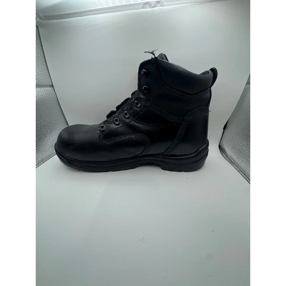 Red Wing King Toe Mens Black Leather Safety Toe Work Boots 2240 Size 8.5 Wide